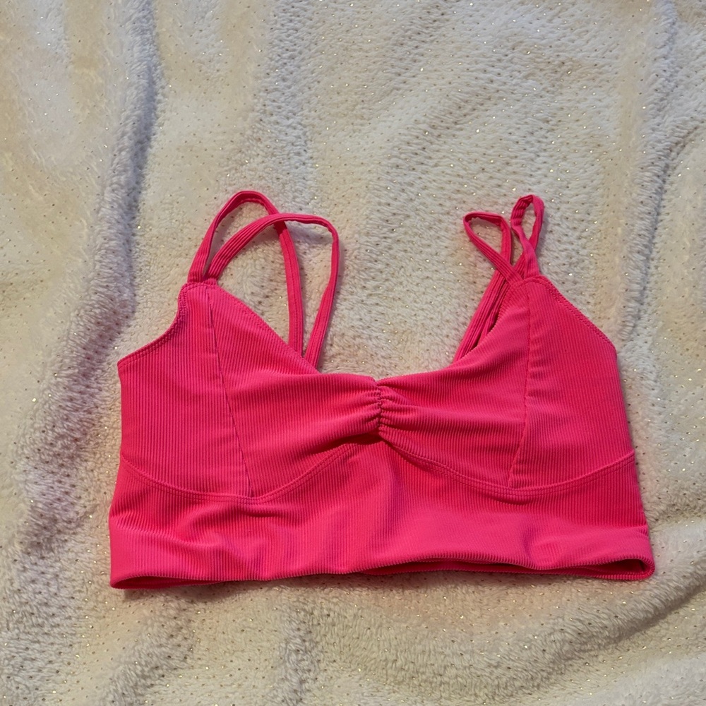 Women's Pink Bralette five the label
